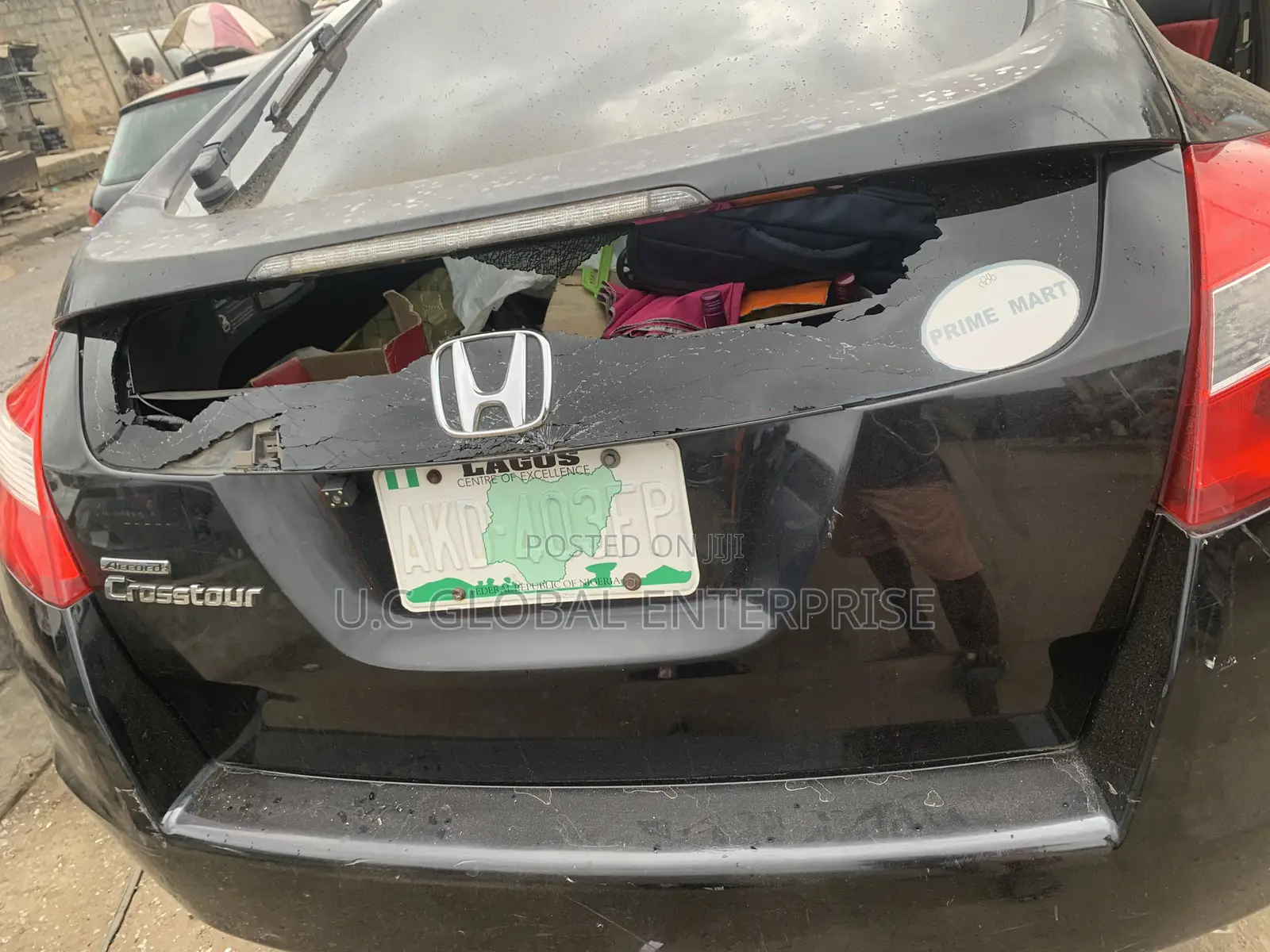 Back Windscreen for Honda Cross Tour Small Available