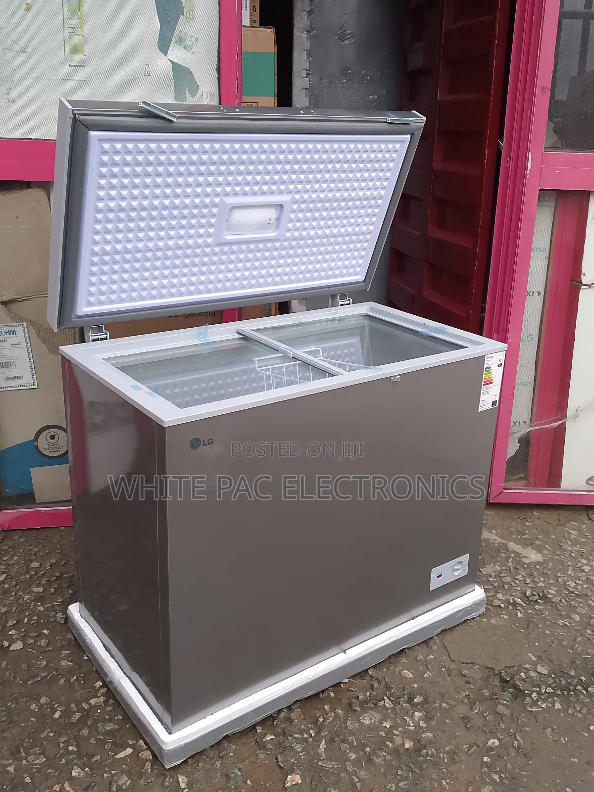 LG Fridge 350_litre Deep Freezer Extra Ice Maker > 2 Yrs