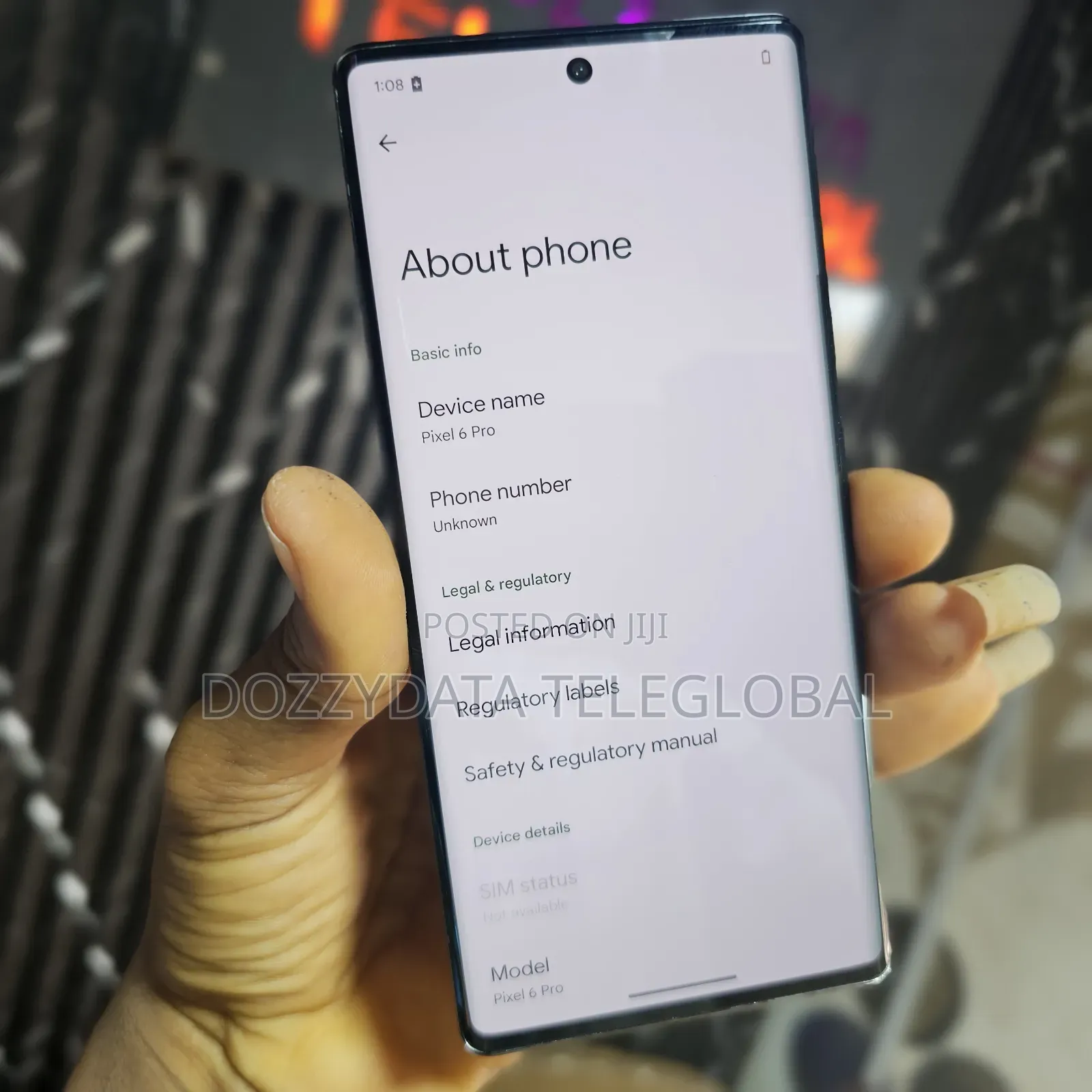 Google Pixel 6 Pro 128 GB Black