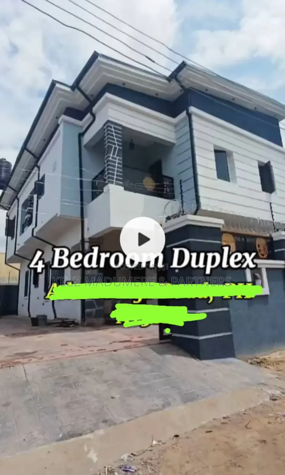 4bdrm Duplex in Ada George , Port for sale