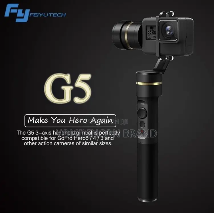 FY-G5 3-Axis Water Splash-Proof Handheld Gimbal