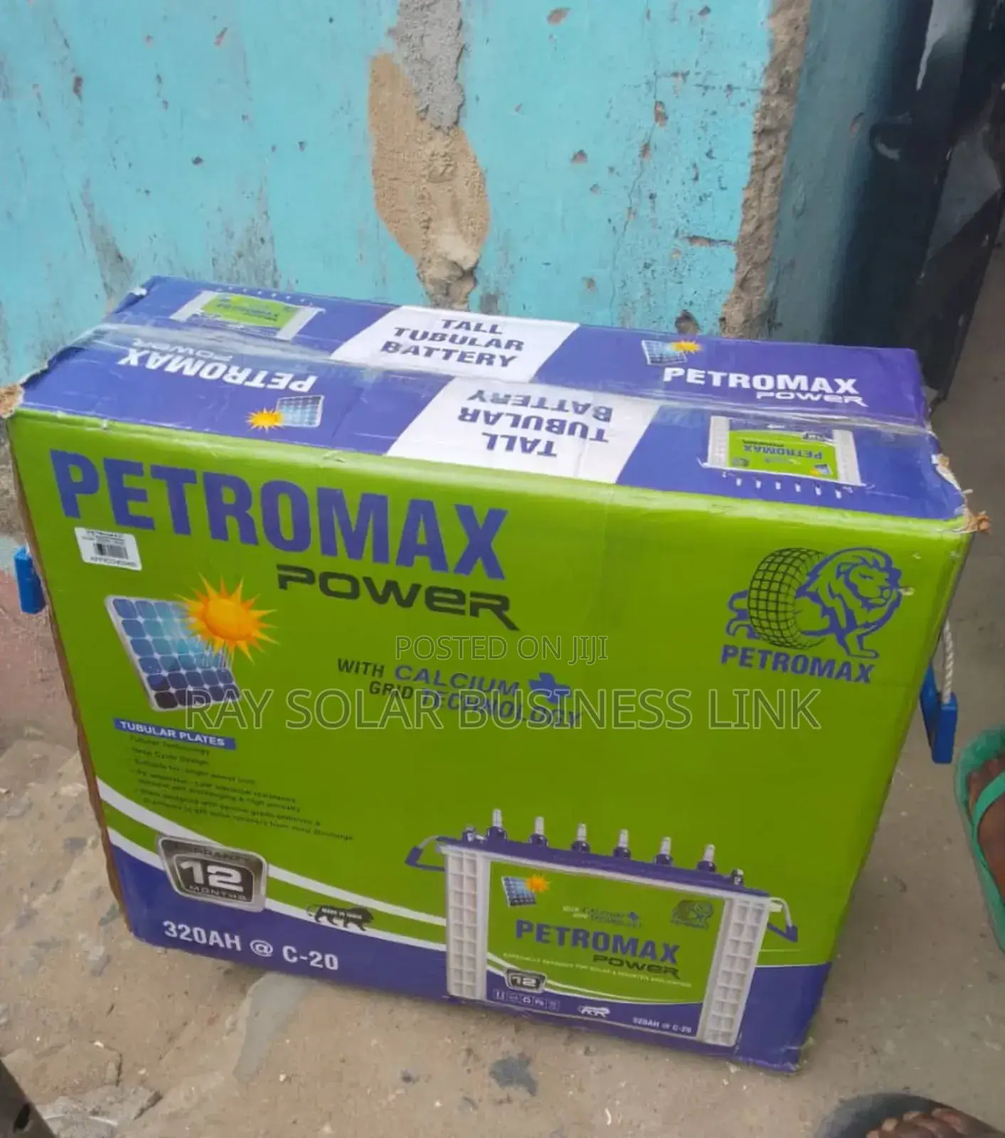 Petromax Tubular Battery 240ahahms 12v
