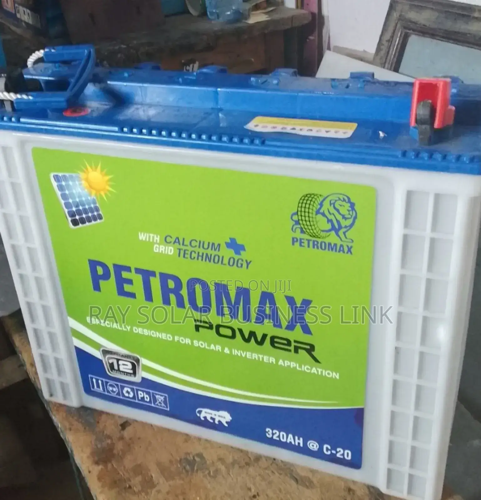 320ahms/12v Petromax Tubular Member
