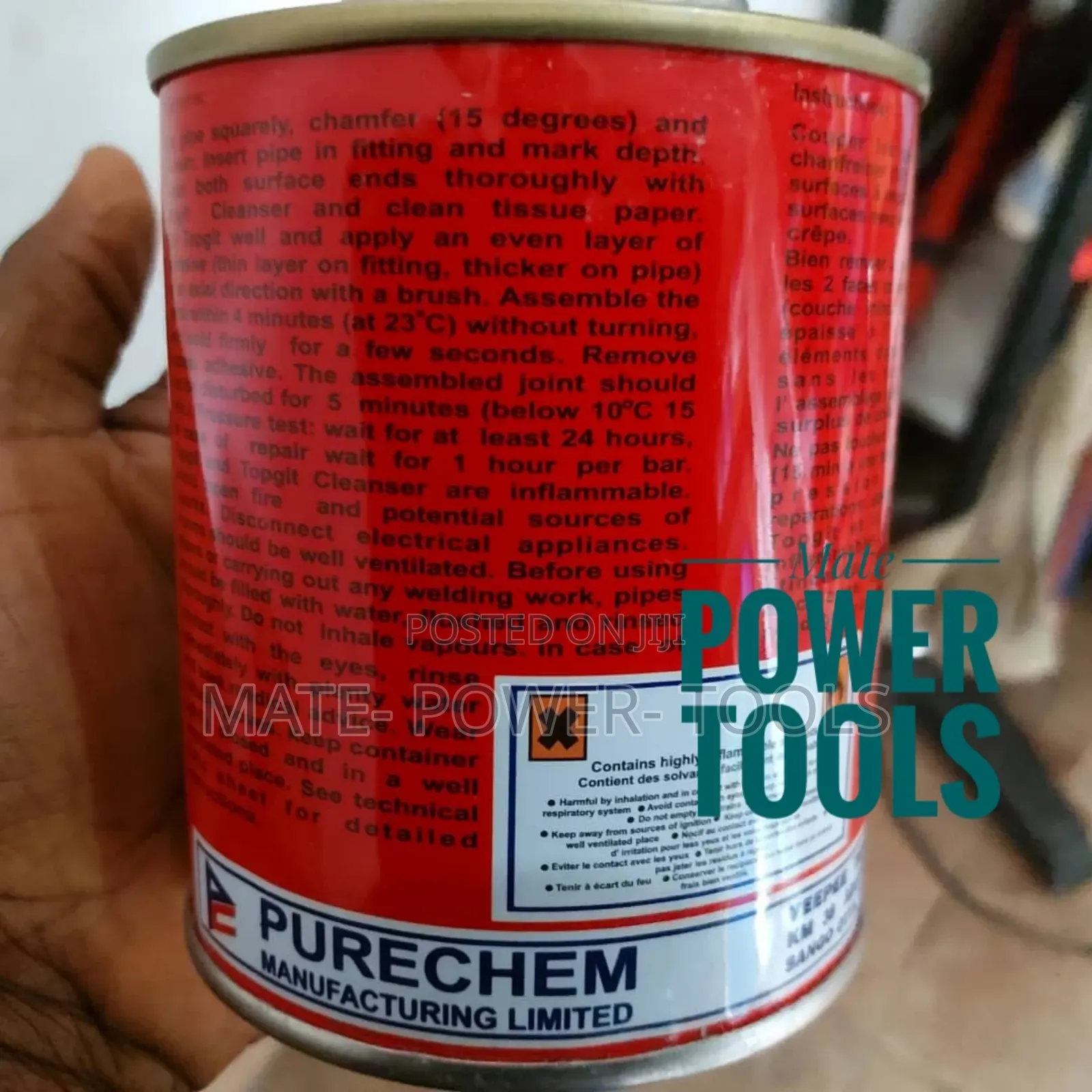 Topgit PVC Gum 115G C/W Brush
