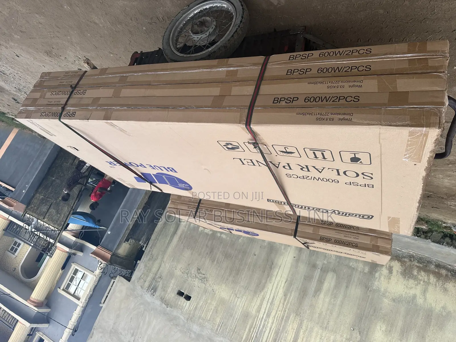 600watts Bluepower Solar Panels