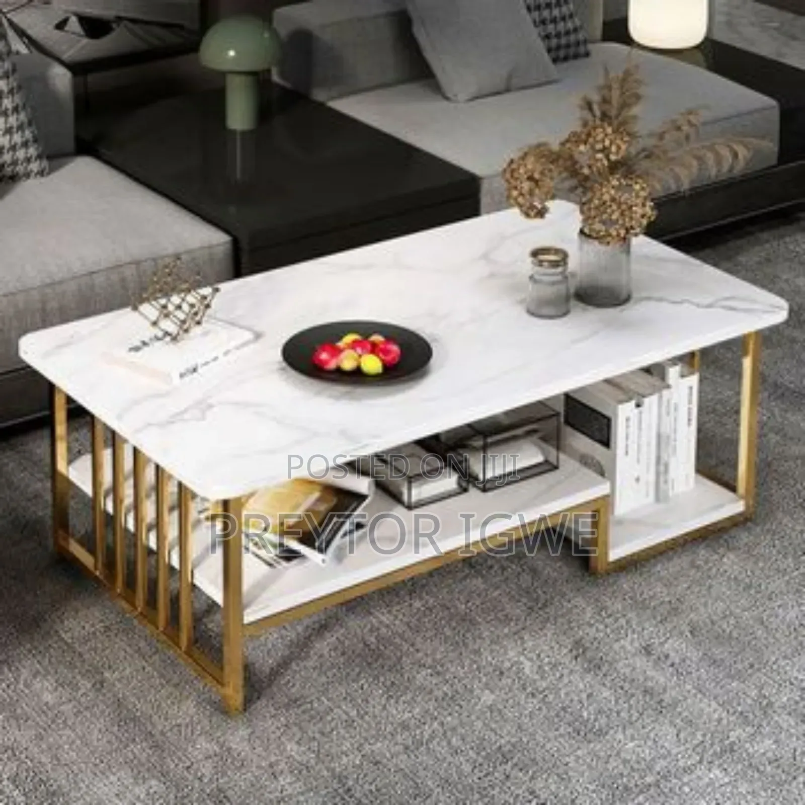 Nordic Double Layer Centre Table