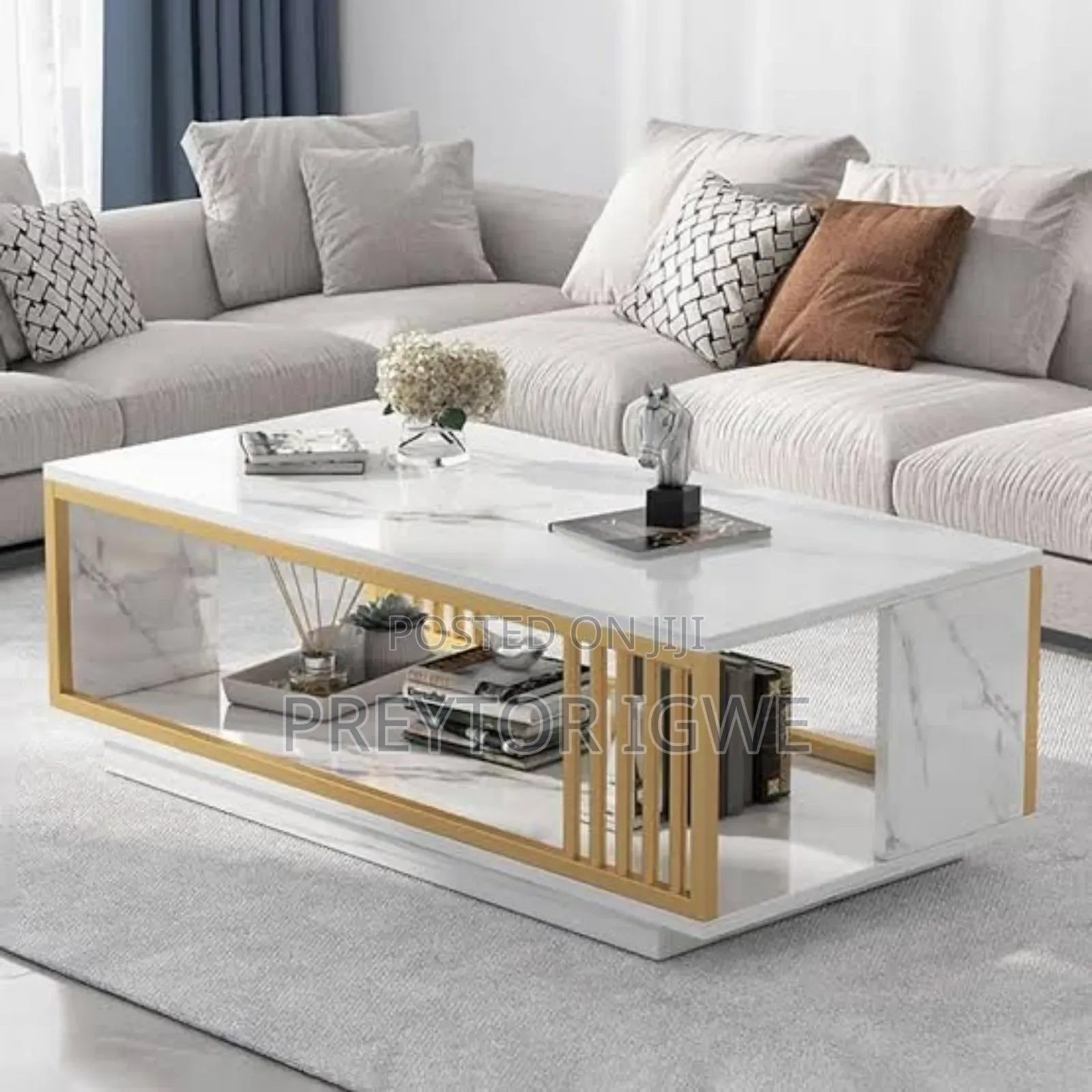 Modern Double Layer Table