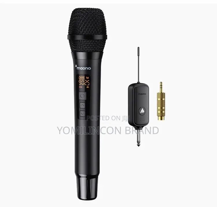 Maono WM760 Wireless Microphone Dual Handheld Microphone