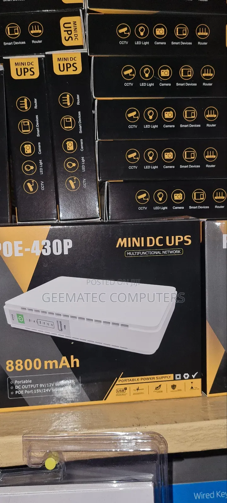 Mini Power Bank for Routers,Cctv,
