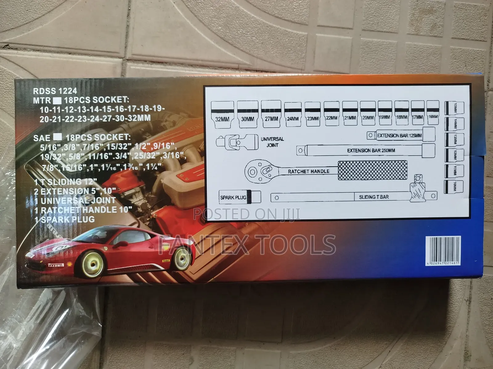 Raider Socket Set 1/2"