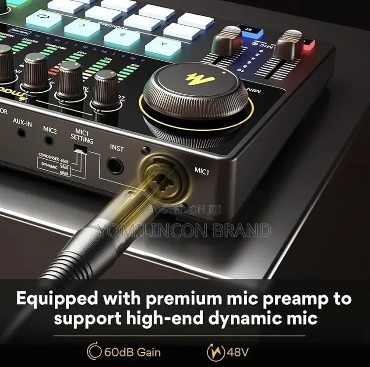 MAONO Podcast Equipment Bundle With Audio Interface, (AME2A)