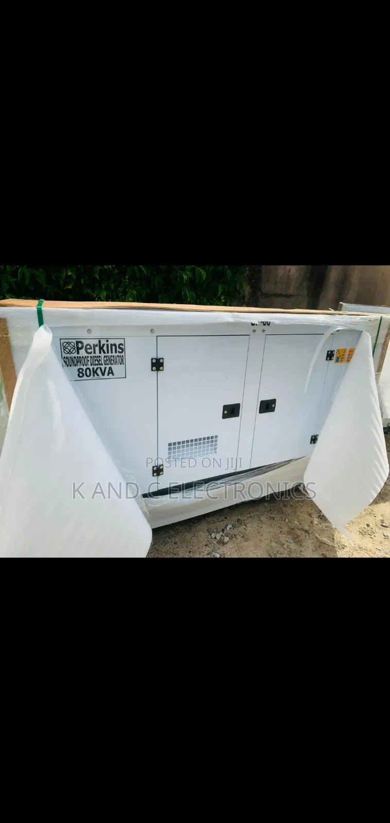 Perkins 80kva DIESEL Generator Sounproof 100%Copper