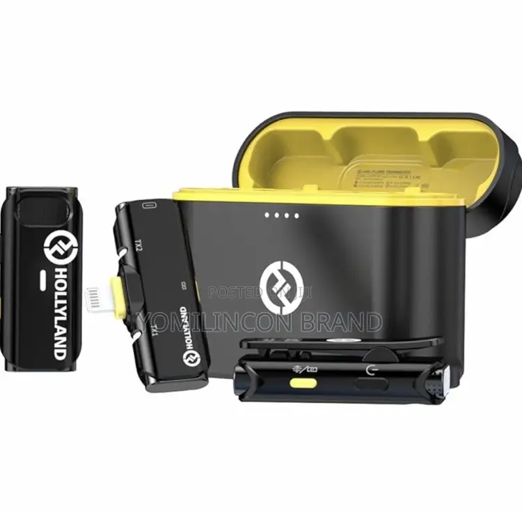 Hollyland LARK C1 DUO 2-Person Wireless Microphone (Black)