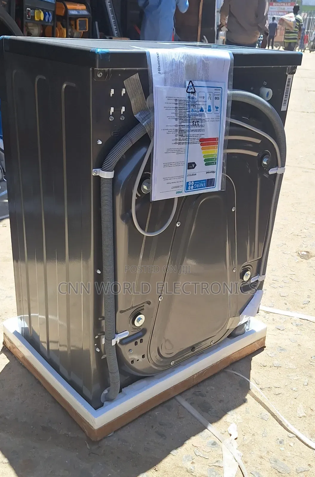 New Hisense 7KG Inverter Front Load Washing/Spinningwarranty