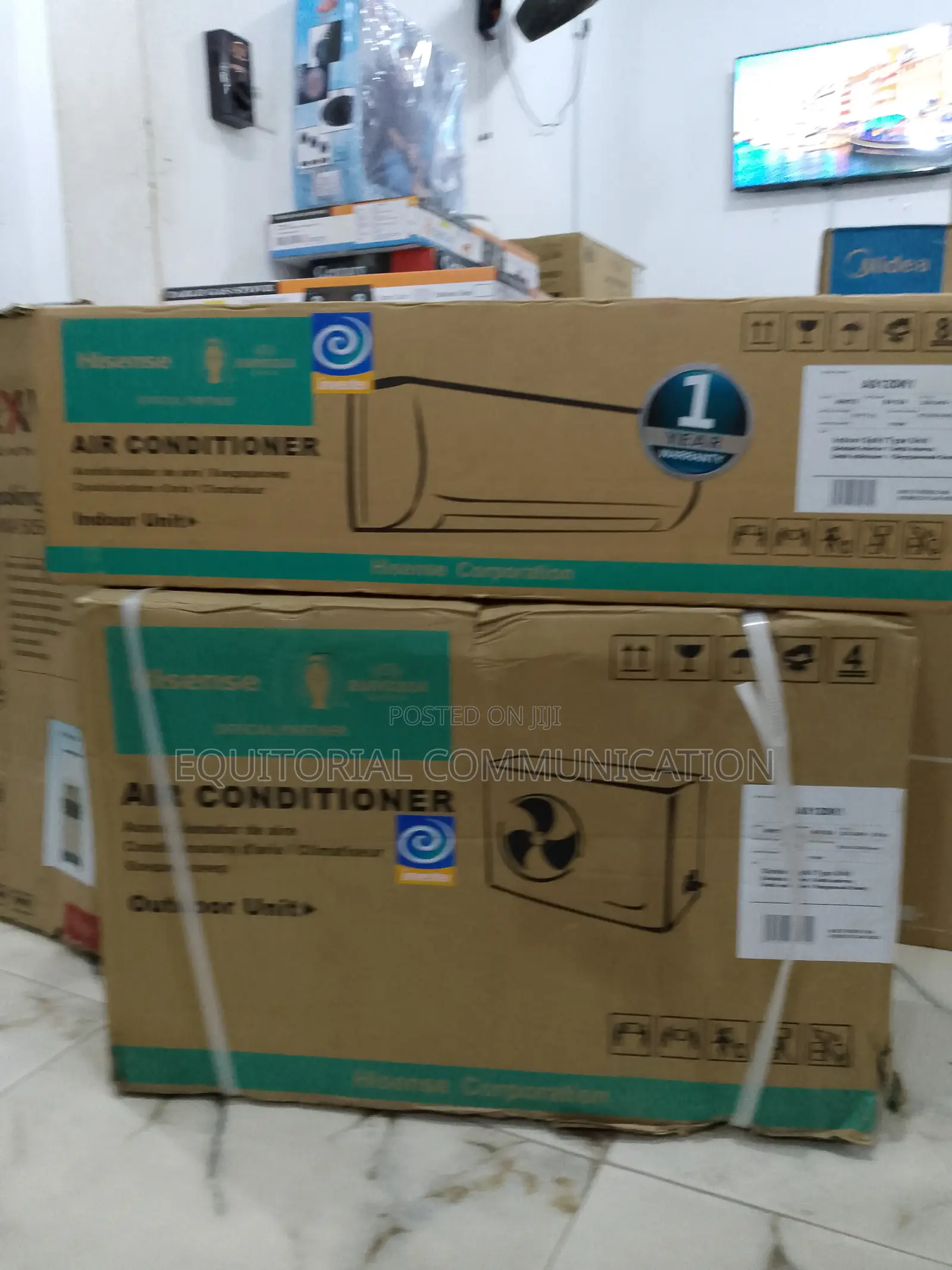 1.5hp Hisense Inverter AC Healthy Cool Slpit Unit (As12dk1)