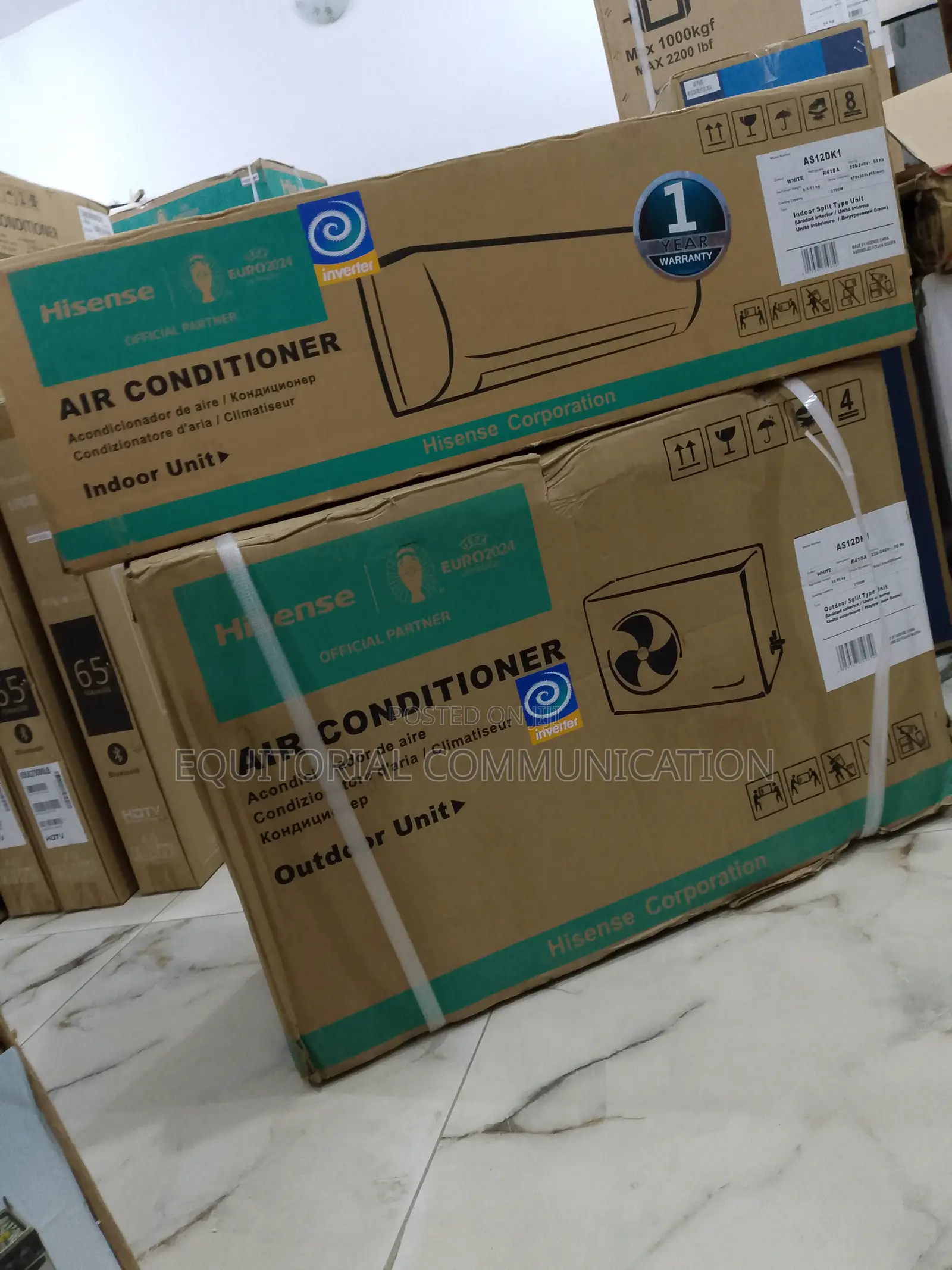 1.5hp Hisense Inverter Premium Slpit Unit Ac(As12dk1)