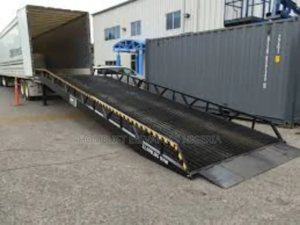 6T Aluminum Ramps for Forklift Loading Warehouse