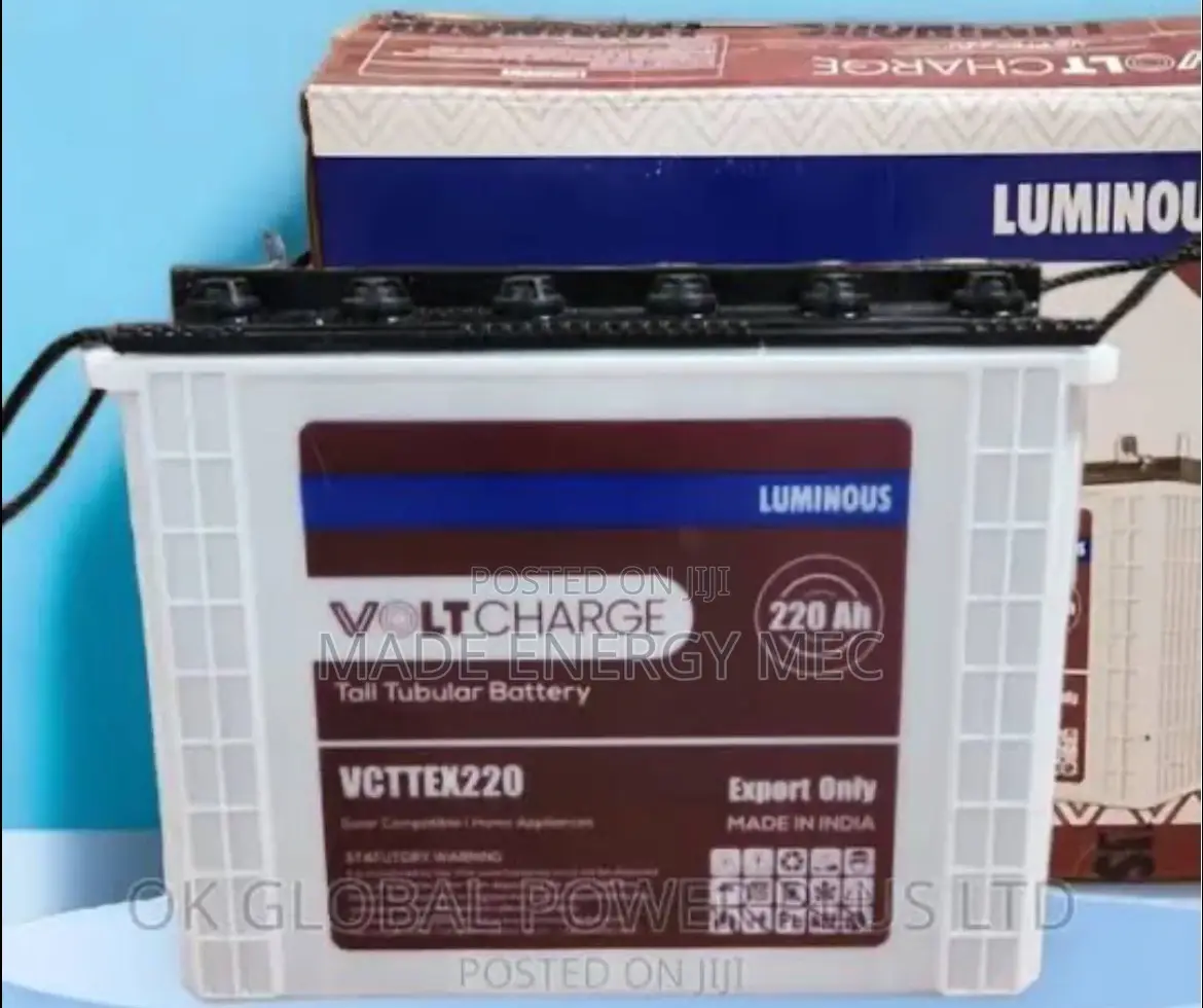 Luminous Tubular Battery