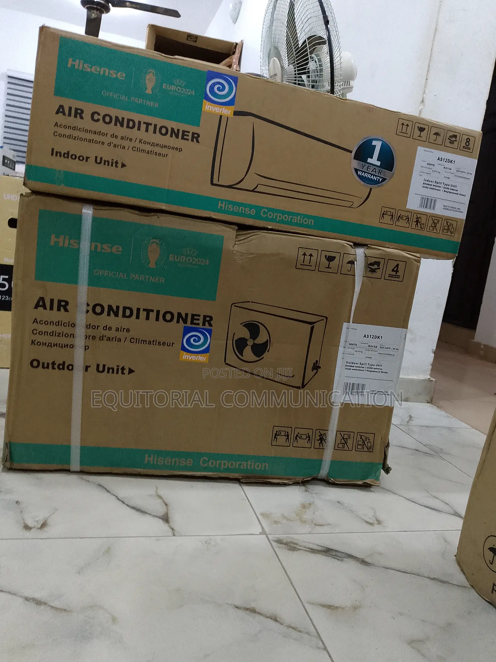 1.5hp Inverter Hisense Split Technology Ac(As12dk1)