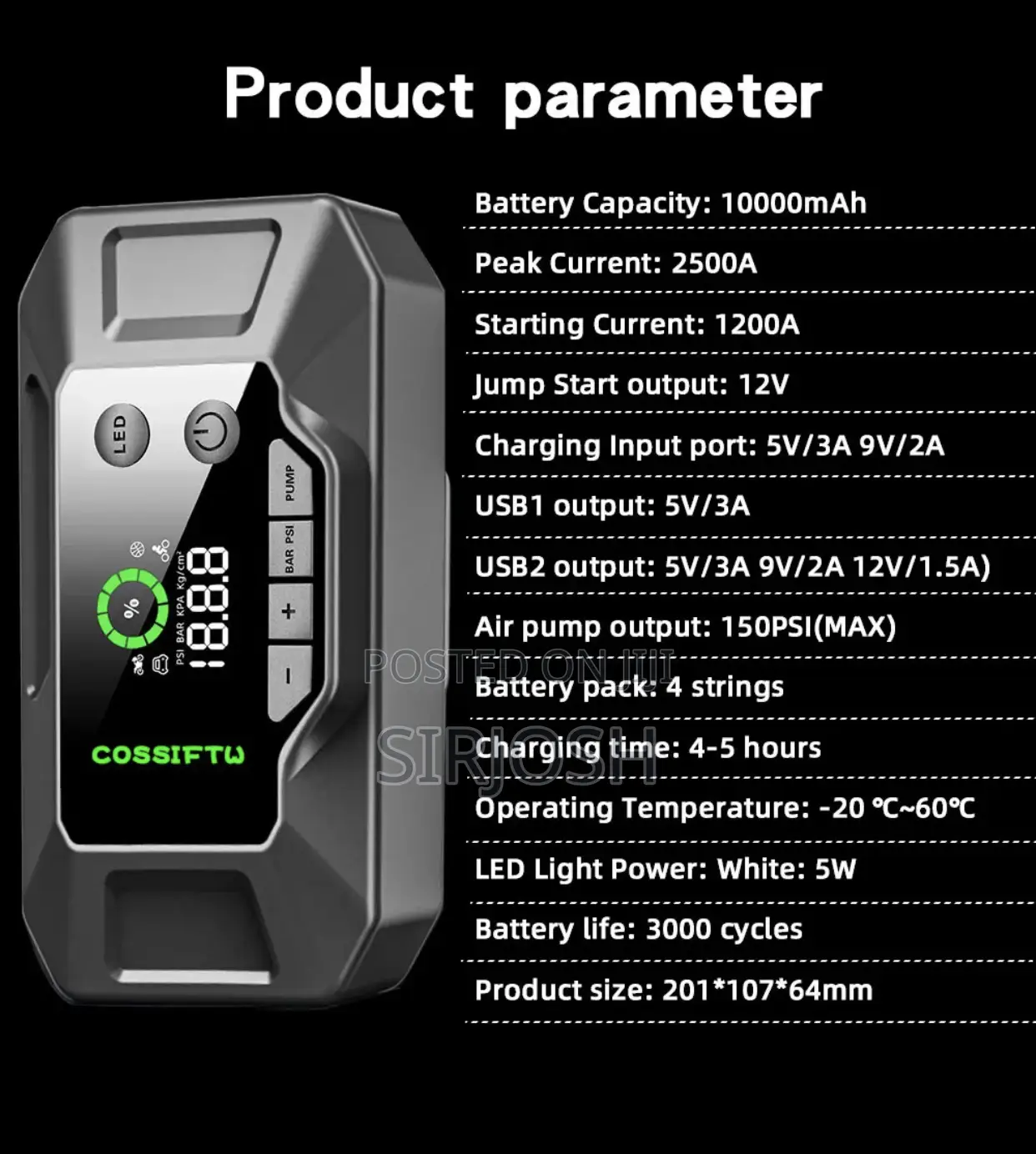 High Quality Car Jump Starter