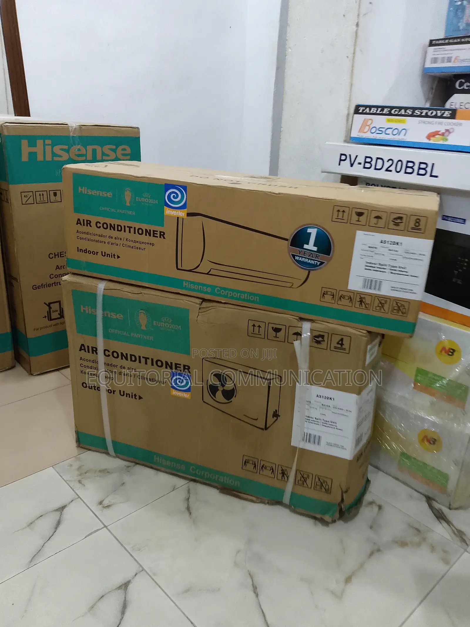 1.5hp Hisense Most Reliable Inverter Split Unit AC (As12dk1)