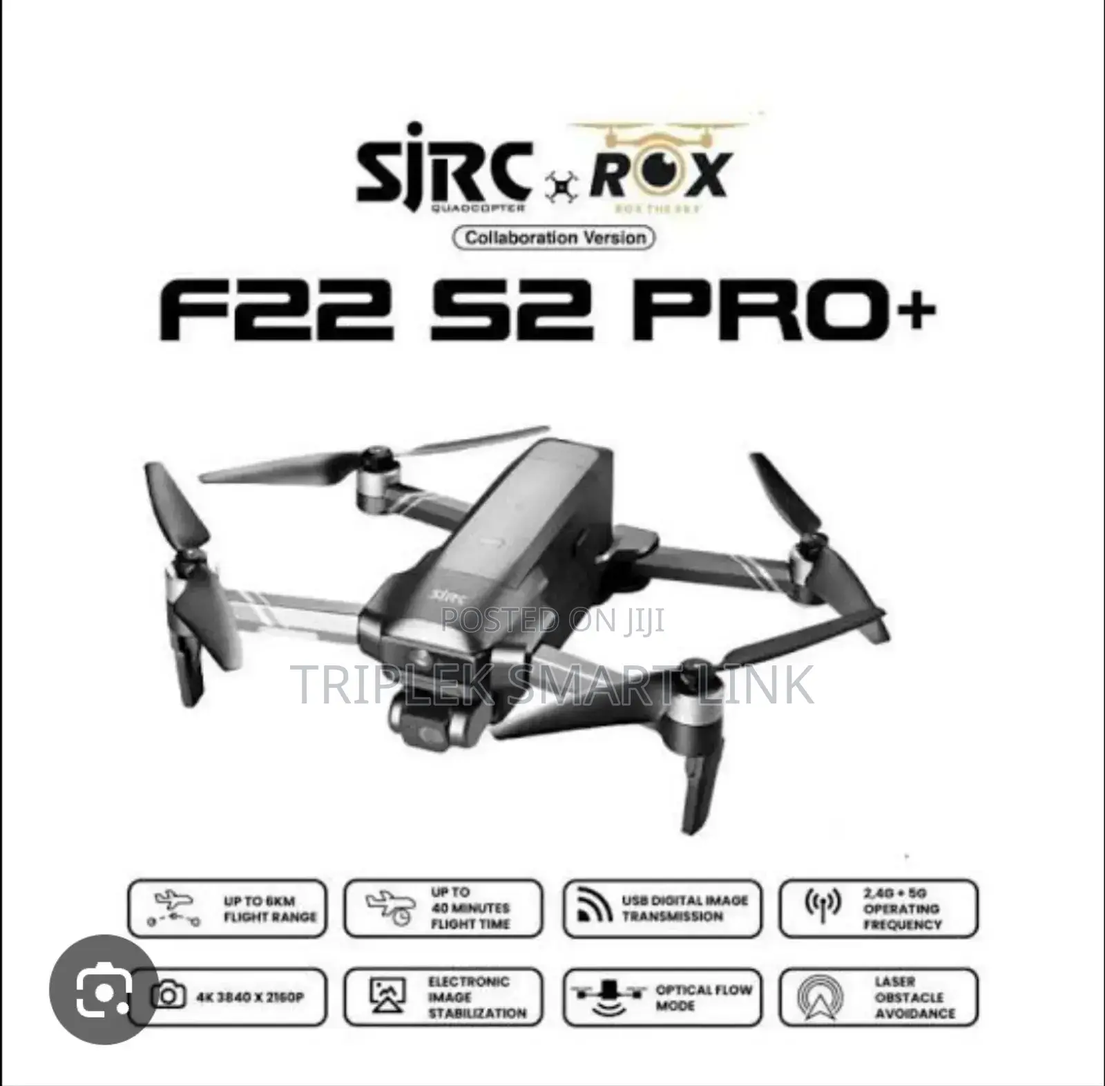 F22 S2 Pro+ Drone Rc 6km Eis Camera Obstacleavoidance GPS 5g