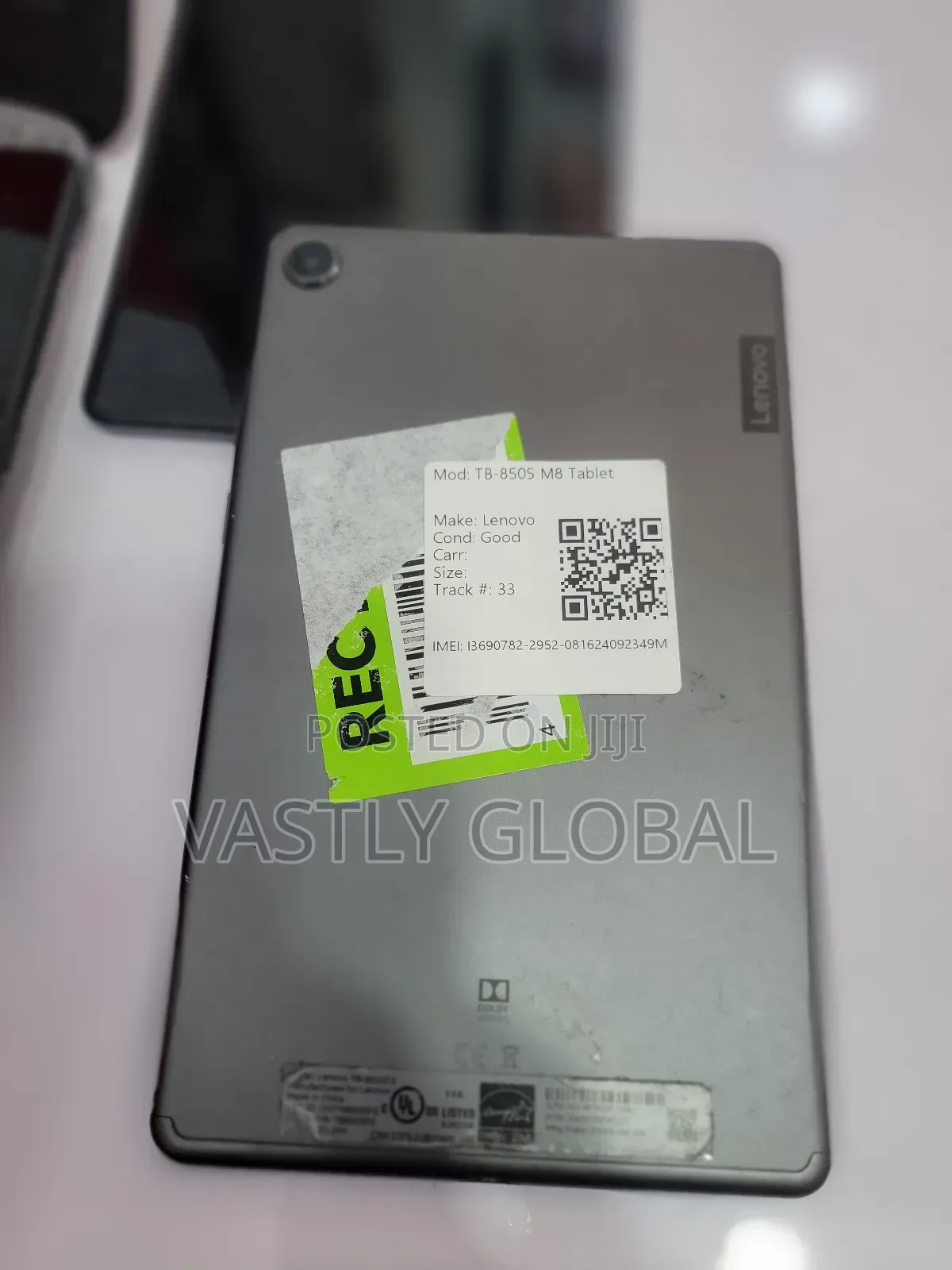 Lenovo Tab M8 (HD) 16 GB Gray