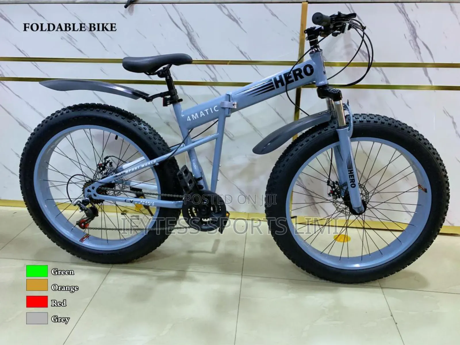 Brand New Quality Hero Bicycle Big Tyre