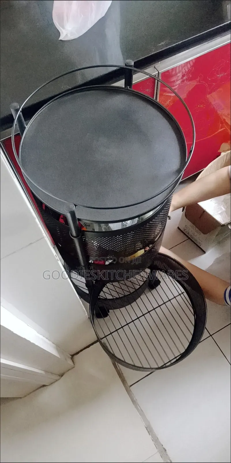 5 Layer Fruit Basket/ Storage Rack With Wheel / Trolley