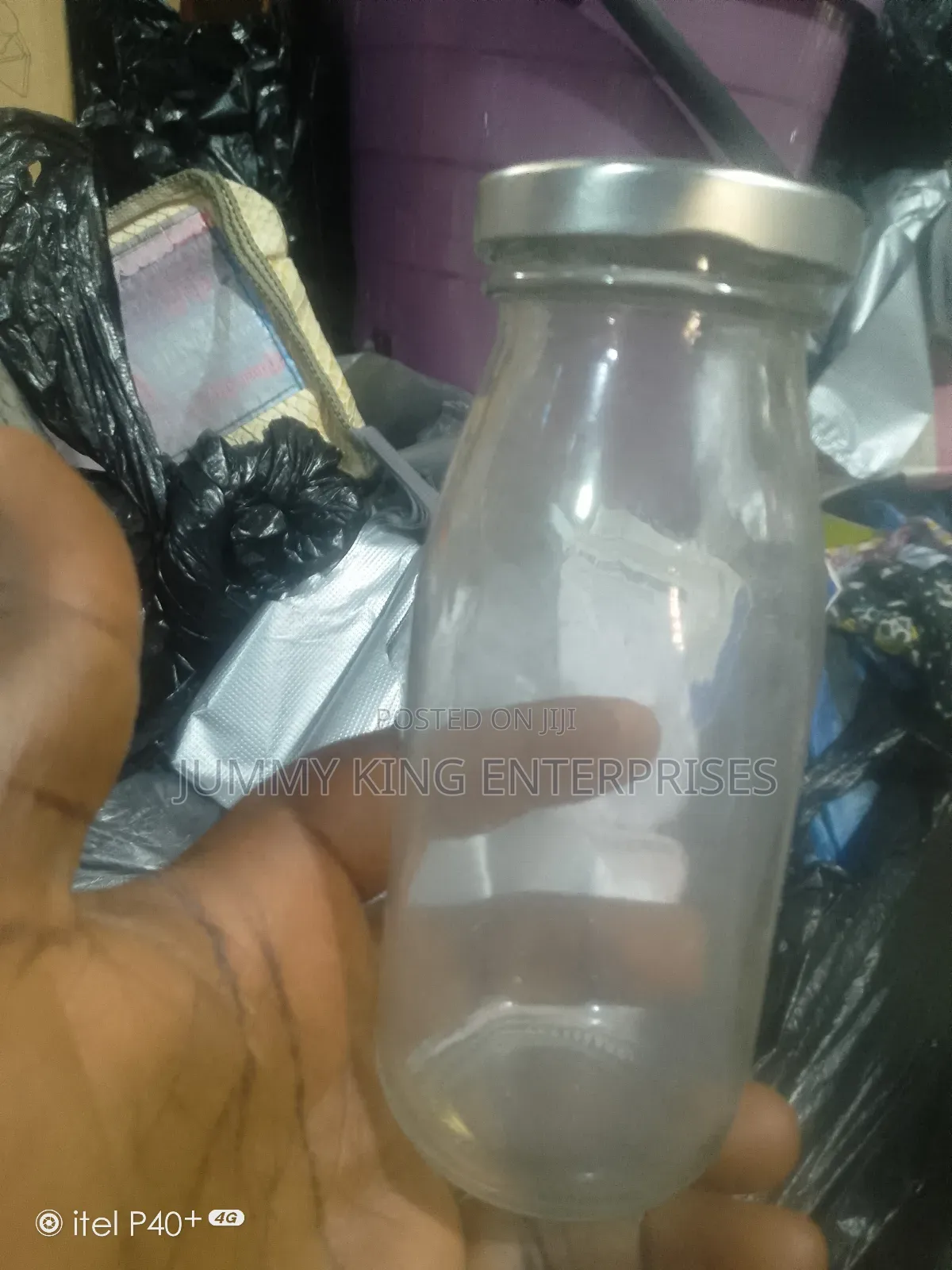 Clear Glass Jar