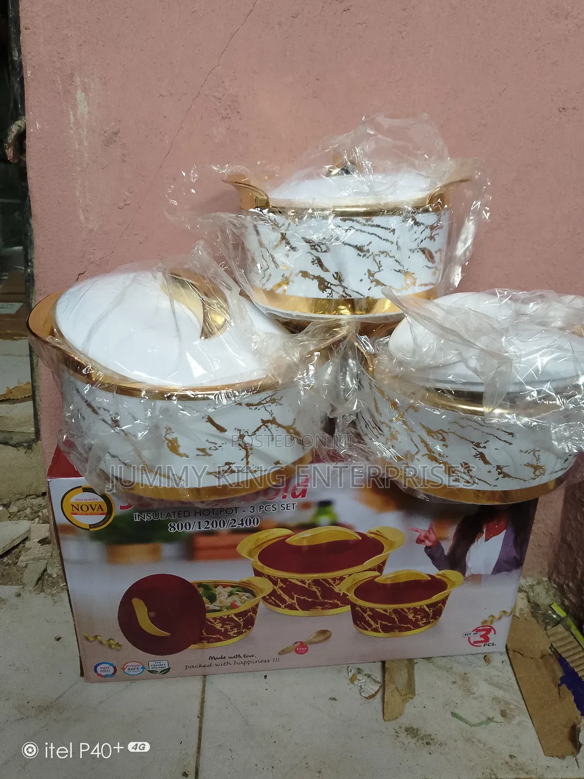 Insulated Hot Pot/ Casserole Set - 3pcs