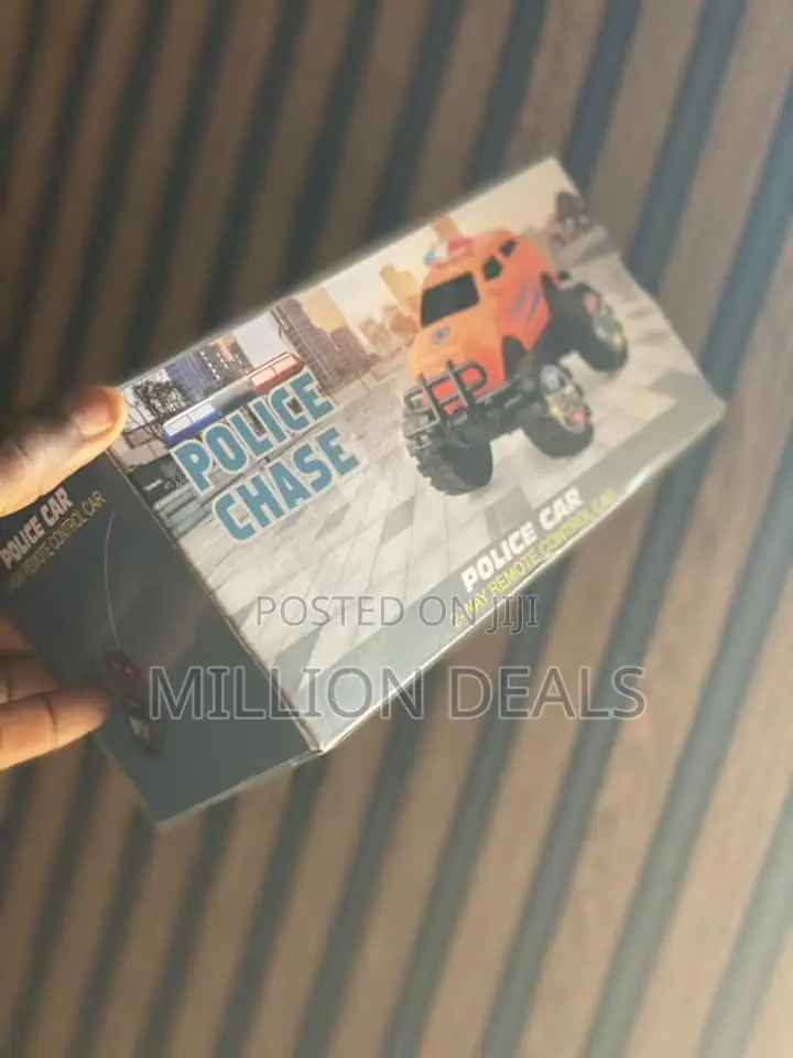 Remote Control Police Car Chase Toy