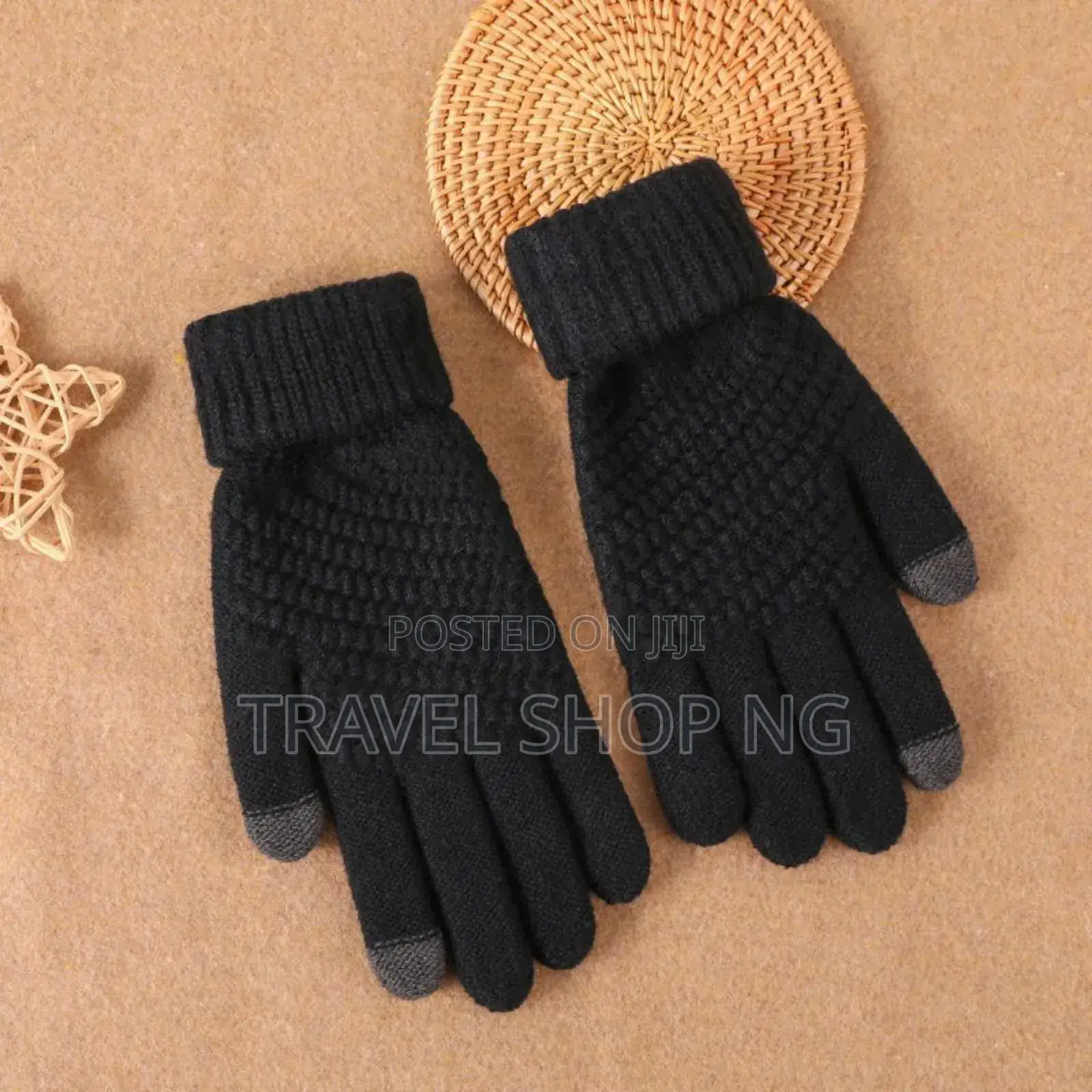 Knitted Wool Gloves