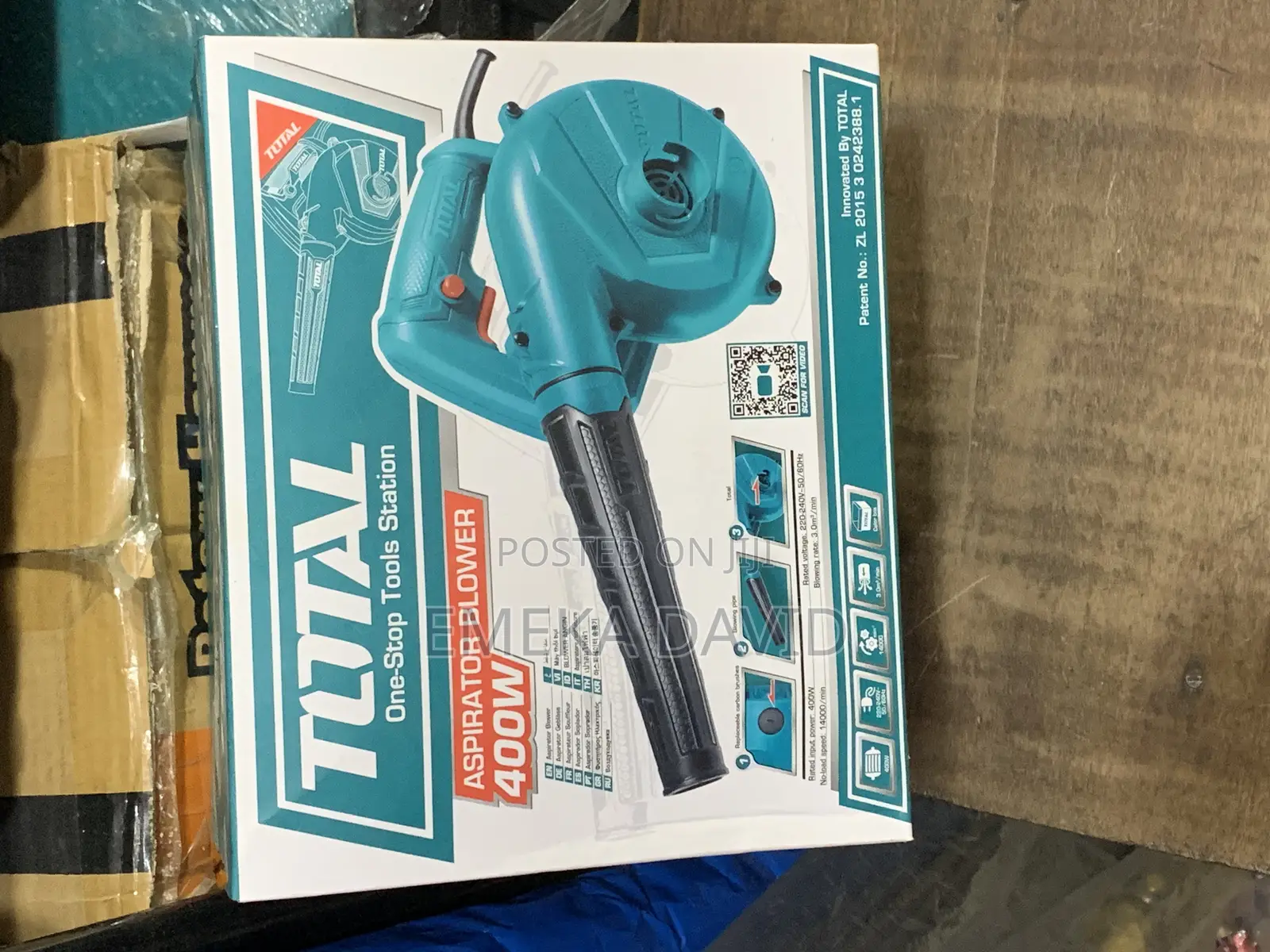 Total Aspirator Blower - 400W