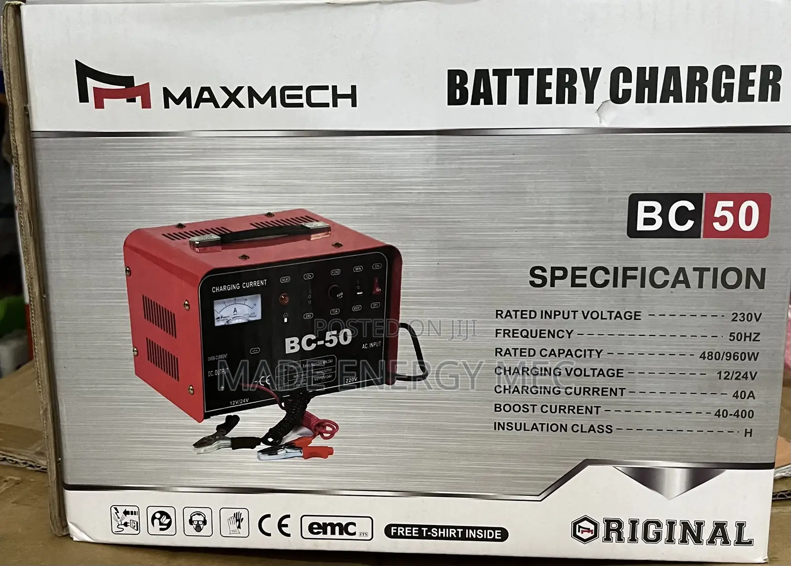 Maxmech Battery Charger 50ah