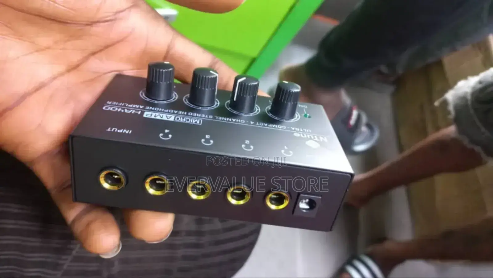 Inhear Ultra- Compact 4 - Channel Stereo Headphone Amplifier