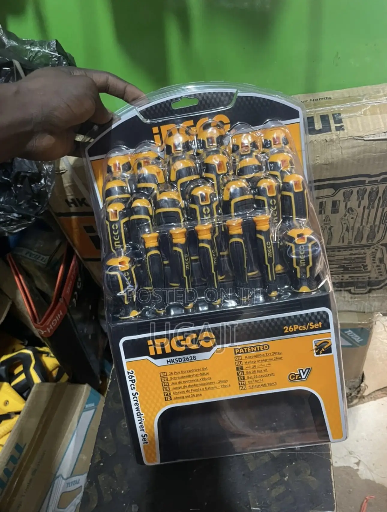 26pcs Ingco Screwdriver Set