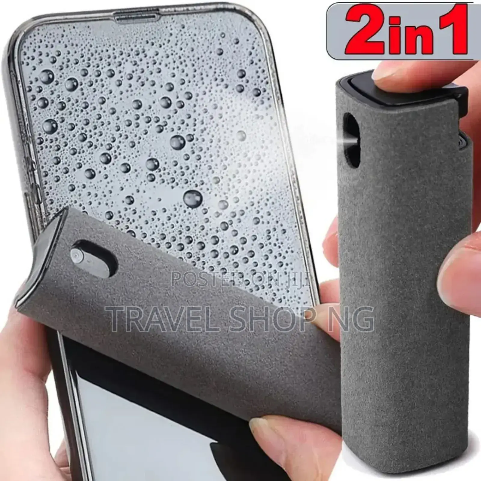 Microfiber Screen Cleaner Spray Bottle Set