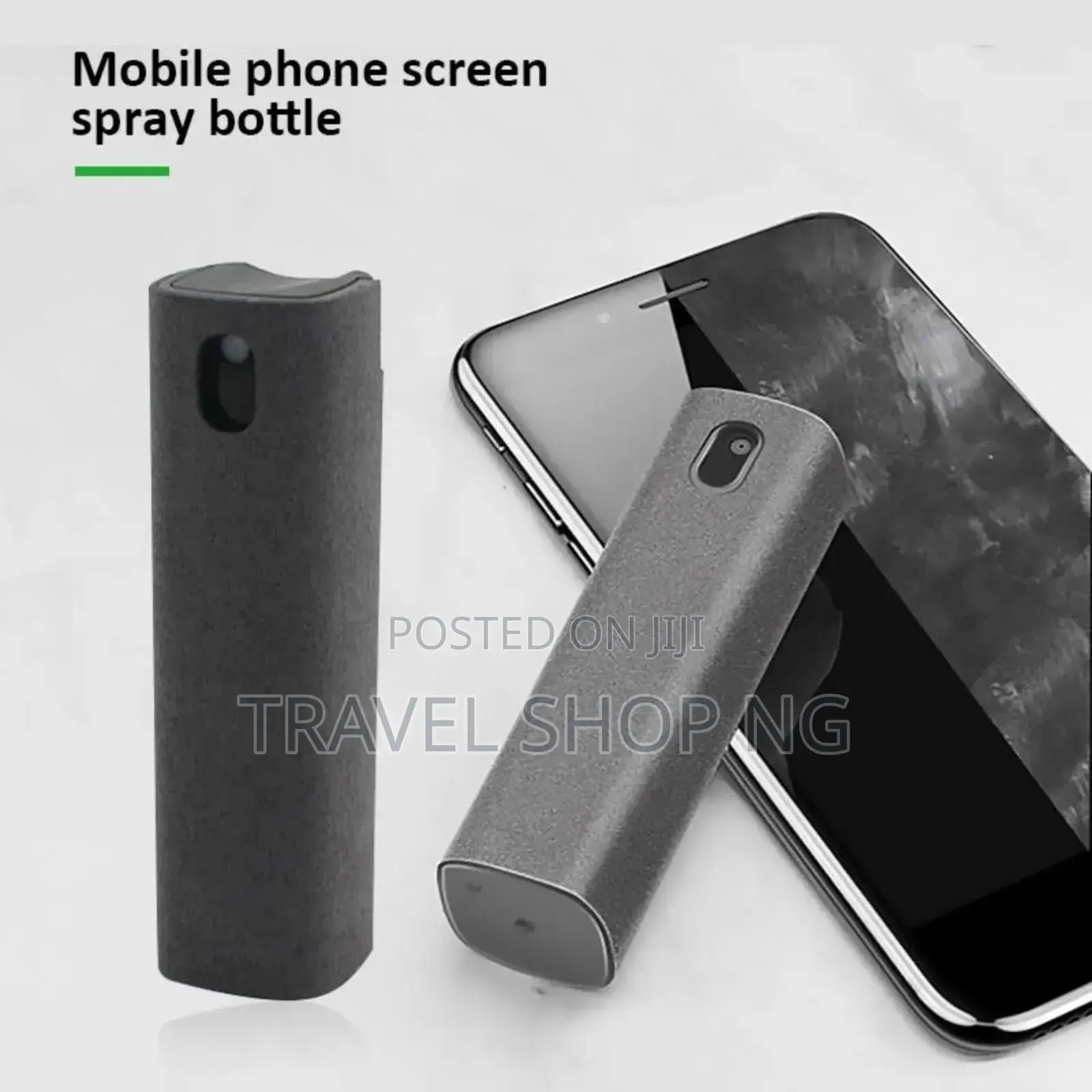 Microfiber Screen Cleaner Spray Bottle Set