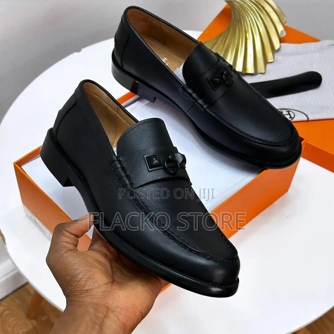 Original Hermes Loafers Shoes