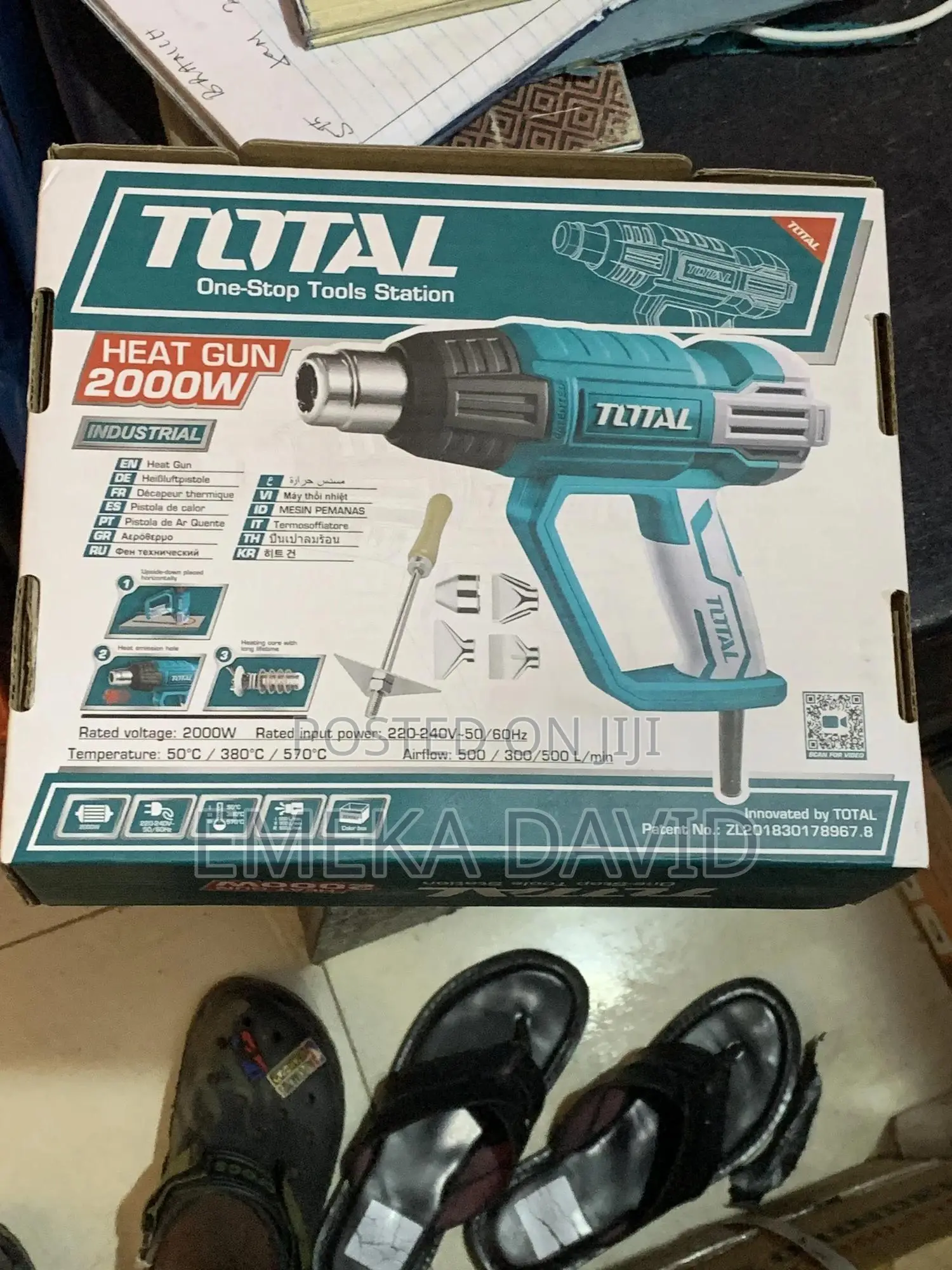 Heat Gun 2000w Total