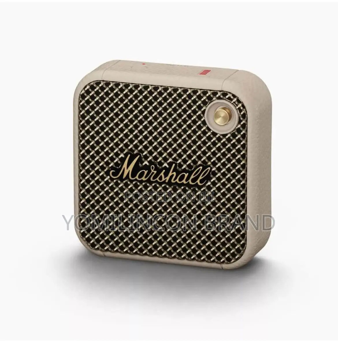 Marshall Willen Portable Bluetooth Speaker, Cream