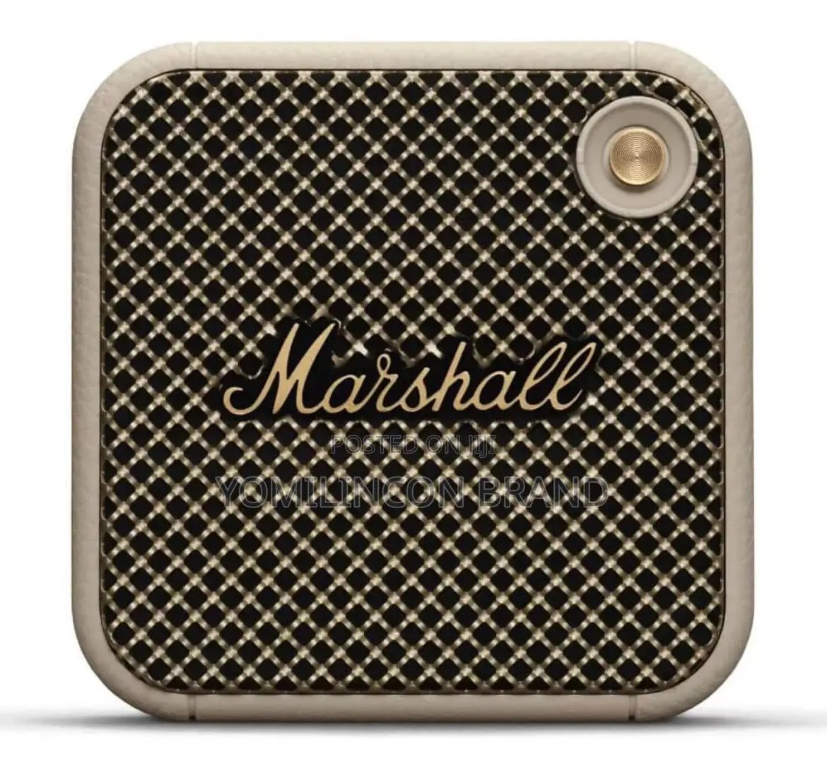 Marshall Willen Portable Bluetooth Speaker, Cream