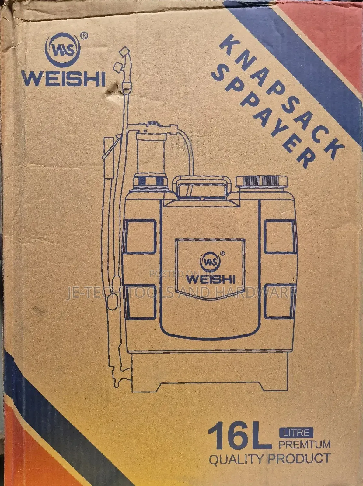 Weishi Knapsack Fumigation Sprayer -16l