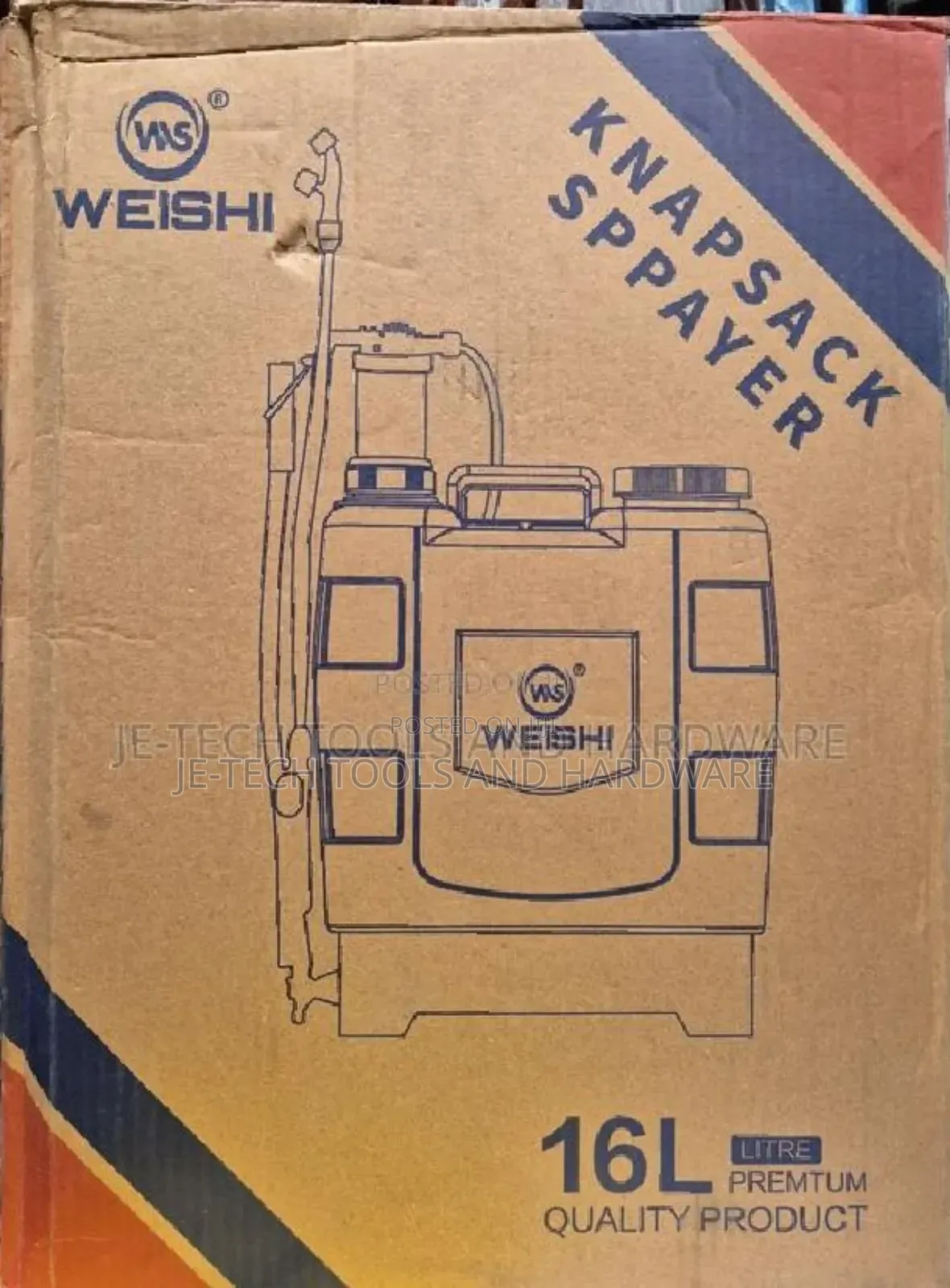 Weishi Knapsack Fumigation Sprayer -16l
