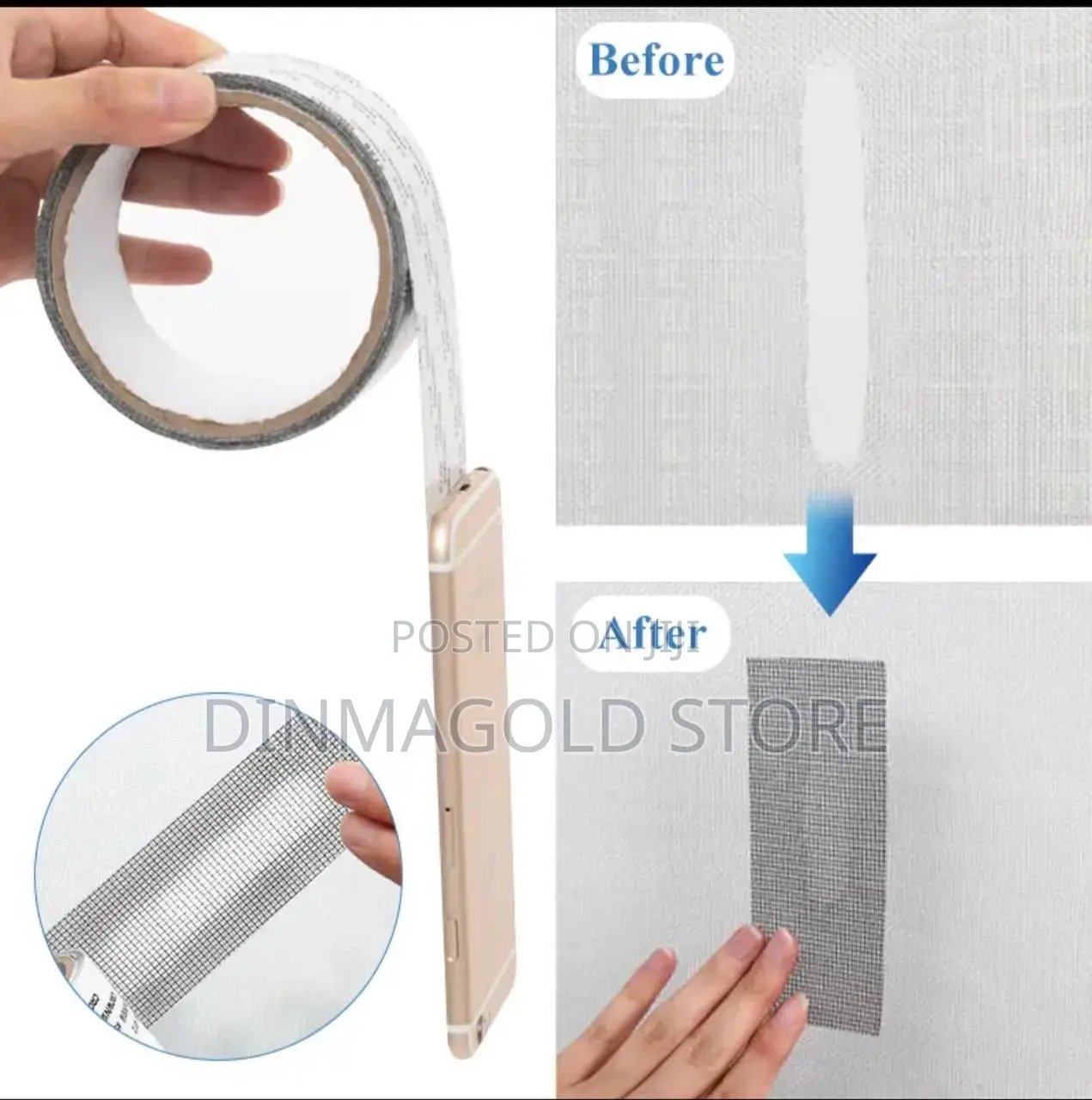 Window Mosquito Net Repair Tape