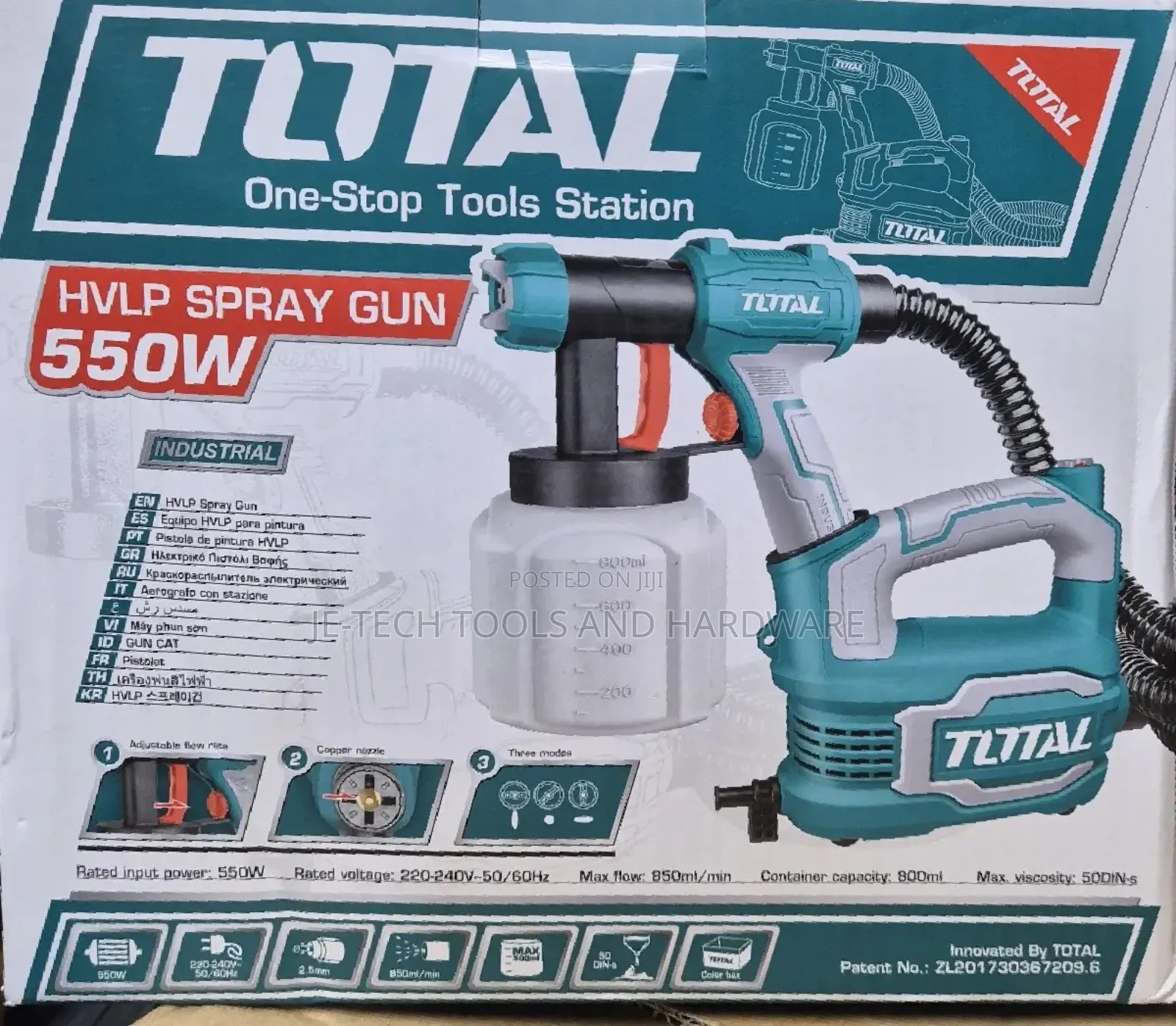 Total Spray Gun 550W
