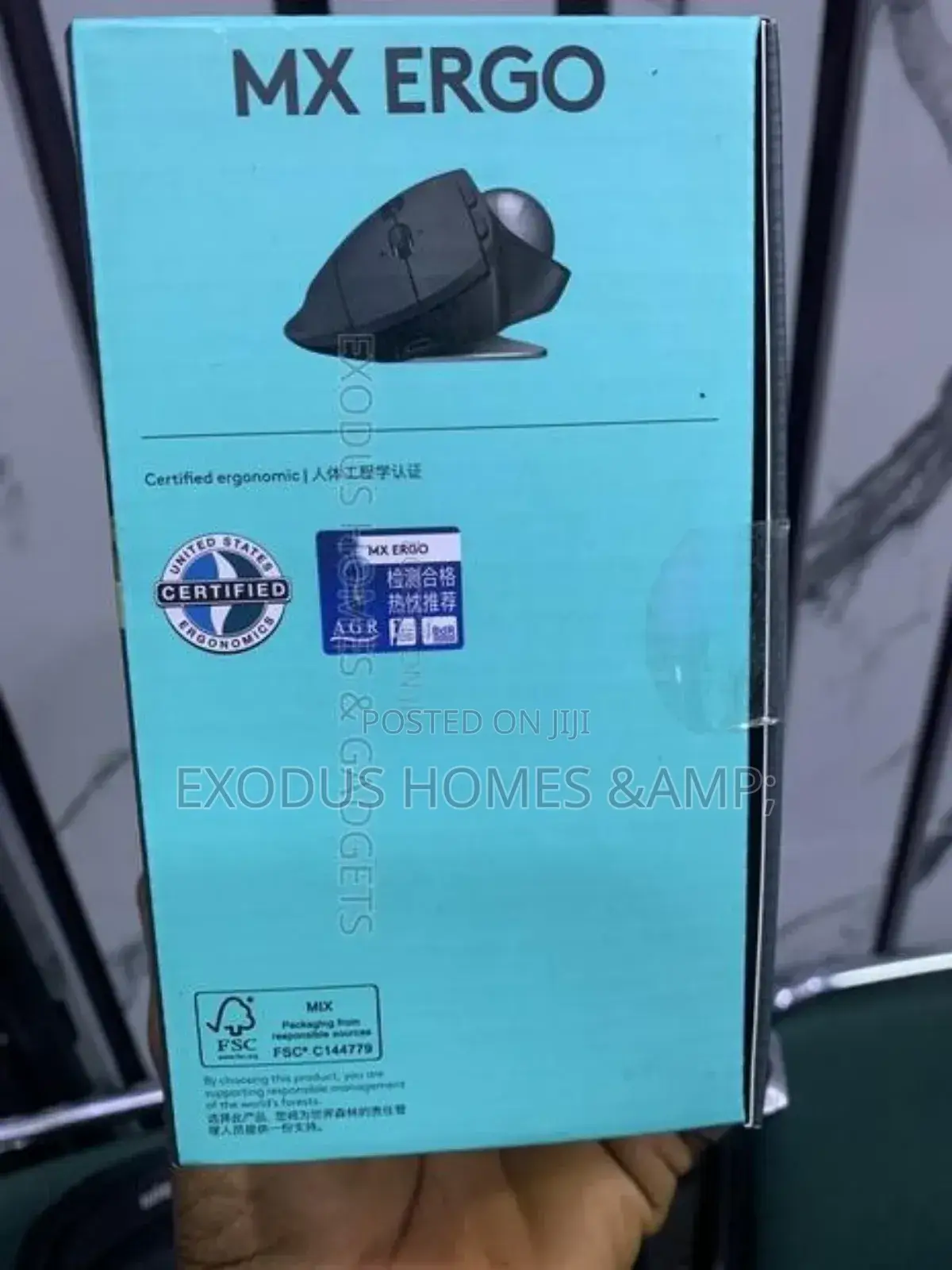 Logitech MX Ergo Advance Wireless Trackball Mouse