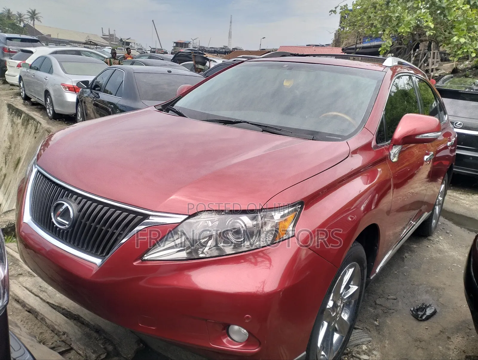 Lexus RX 350 2010 Red