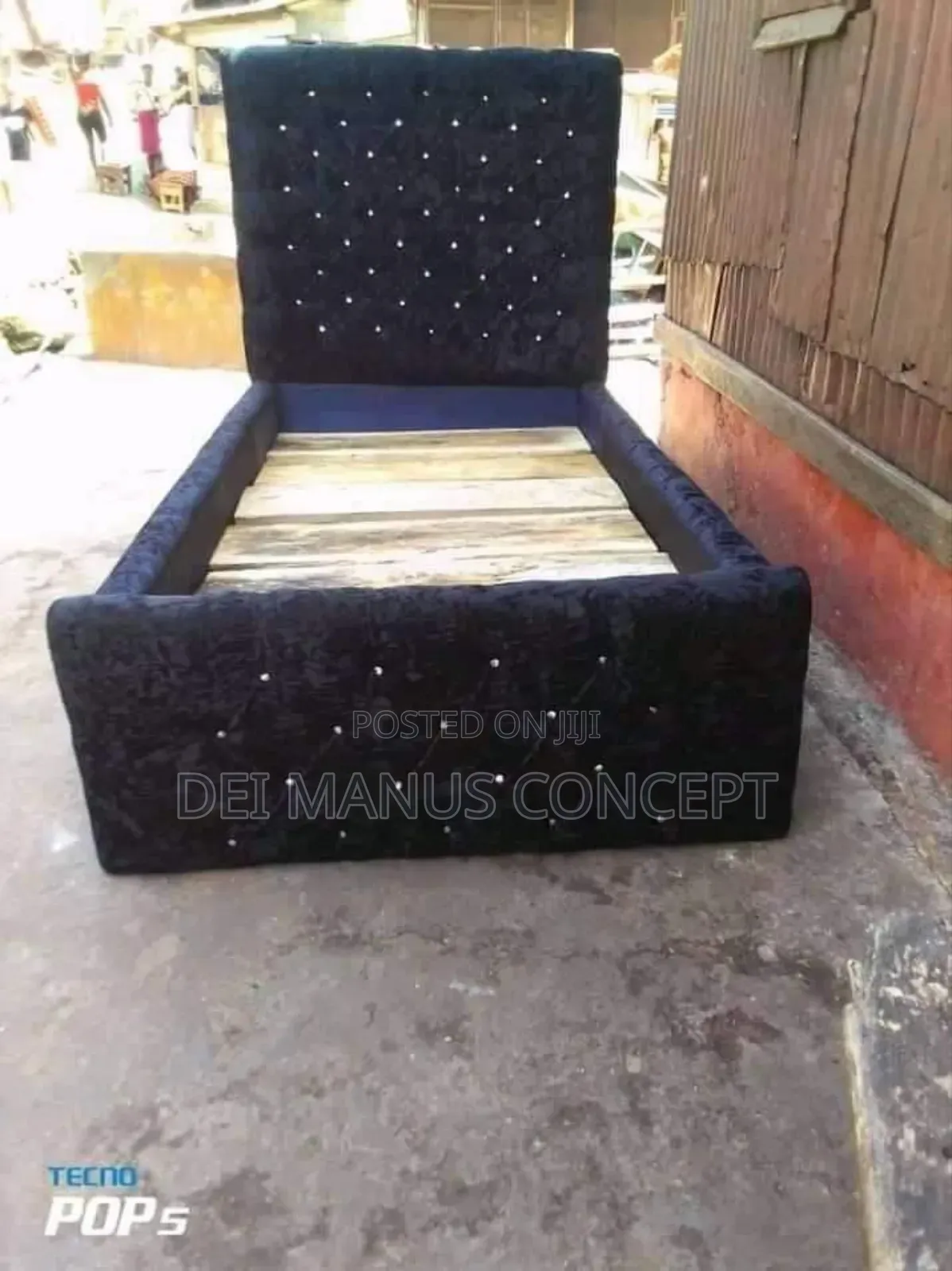 3 by 6 Padded Bedframe for Bedroom